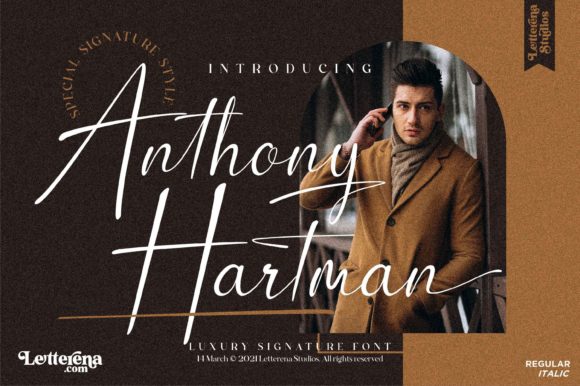 Anthony Hartman: Elegant Script for Modern Branding