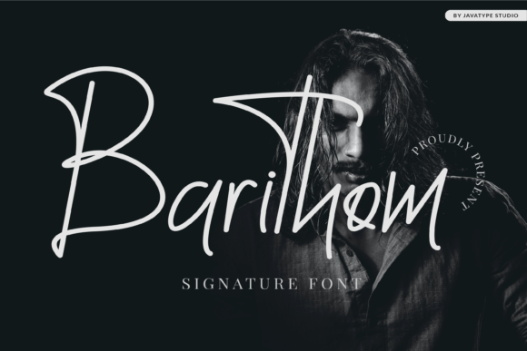 Barithom Script Font for Handmade Branding