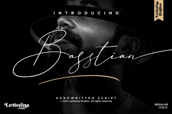 Basstian: An Elegant Script Handwritten Font for Digital Branding