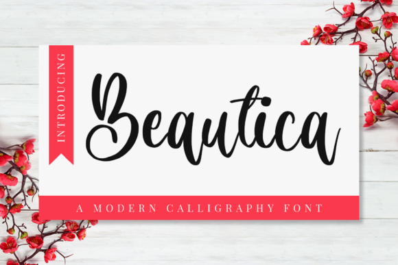 Beautica Script Font for Personalized Design Projects