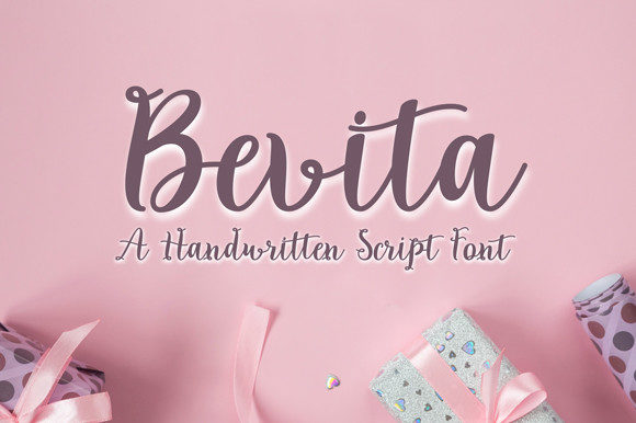 Bevita: A Stylish Script Handwritten Font for Small Business Branding