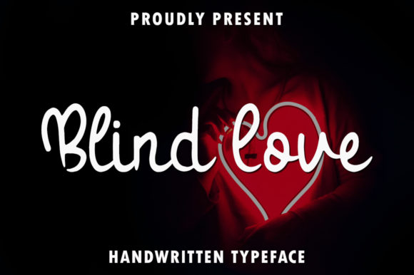 Blind Love Script Font for Handmade Creators