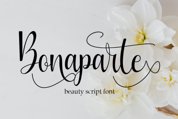 Bonaparte Script Font for Elegant Branding & Social Campaigns