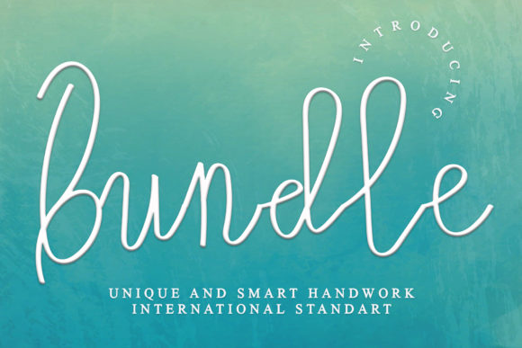 Bundle: A Refined Script Font for Elegant Branding