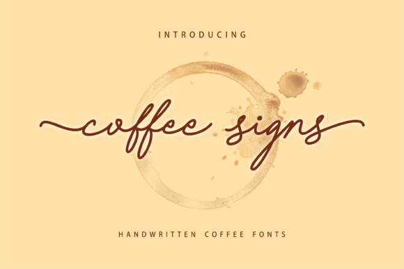 Coffee Signs: A Minimal Script Handwritten Font for Editorial Warmth