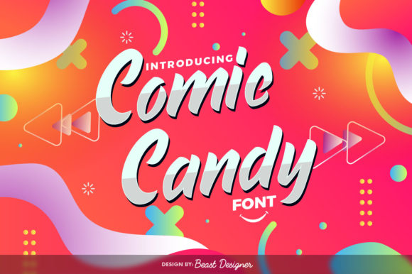 Comic Candy: A Fun Script Font for Real Branding Projects