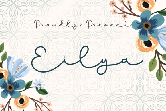 Eilya: A Refined Script Font for Modern Digital Branding