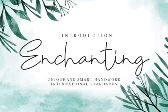 Enchanting Script Font for Elegant Branding