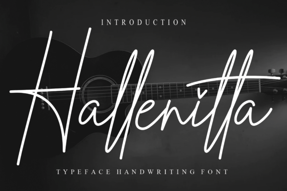 Hallenitta: A Thin Fashionable Script Font for Branding