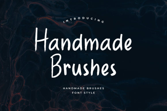 Handmade Brushes Script Font for Modern Campaign Design