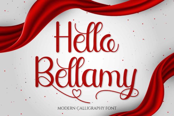Hello Bellamy Script Font for Elegant Brand Identity