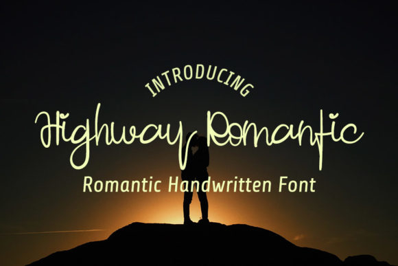 Highway Romantic: A Refined Script Font for Editorial Elegance