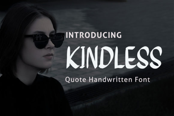 Kindless: A Playful Modern Script Font for Scroll-Stopping Branding