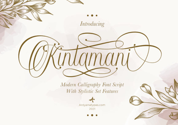 Kintamani Handwritten Font for Makers