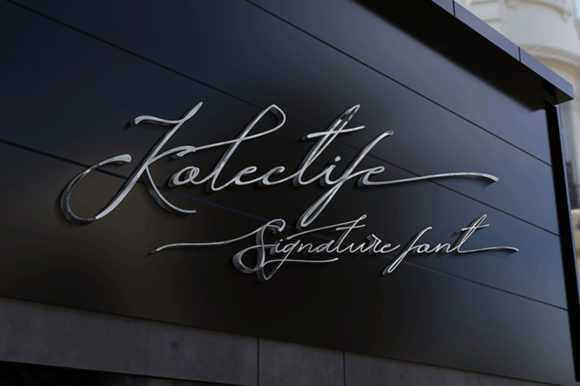 Kolectife: A Dazzling Script Font for Editorial Elegance