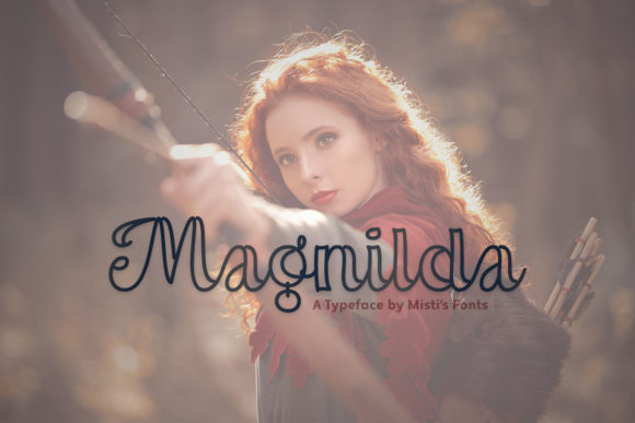 Magnilda: A Delicate Script Font for Elegant Editorial Design