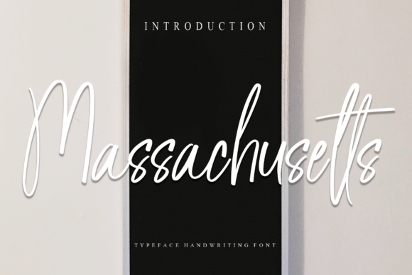 Massachusetts Script Font for Elegant Branding
