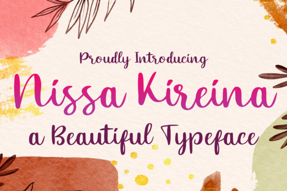 Nissa Kireina: A Sweet, Natural Brush Script Font