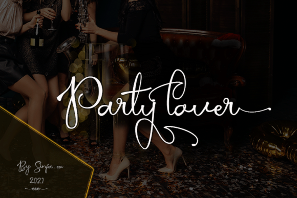 Party Lover: A Delicate Script Font for Elegant Editorial Moments
