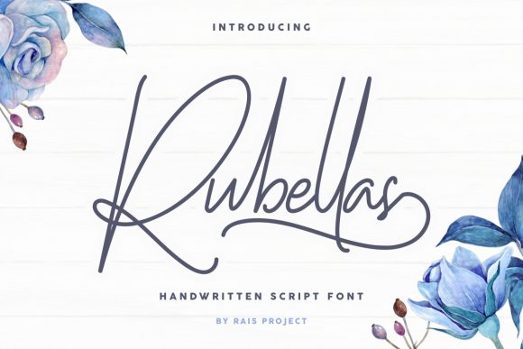 Rubellas: An Elegant Script Font for Branding That Feels Human
