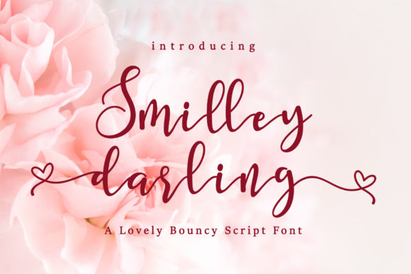 Smilley Darling Font: A Bouncy Script Handwritten Typeface for Warm Branding
